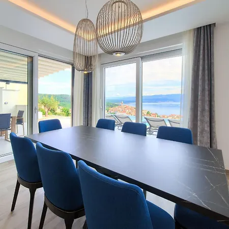 Luxurioese Mit Pool Und Fantastischem Meerblick By Interhome Vrbnik (Primorje-Gorski Kotar)