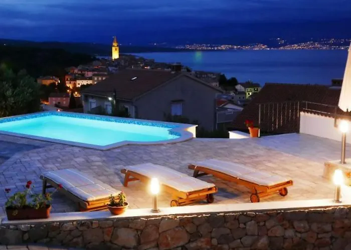 Holiday home Luxurioese Mit Pool Und Fantastischem Meerblick By Interhome Vrbnik (Primorje-Gorski Kotar)