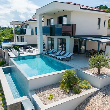 Σπίτι διακοπών Luxurioese Mit Pool Und Fantastischem Meerblick By Interhome Vrbnik (Primorje-Gorski Kotar)